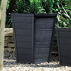 36cm Anthracite Tall Taper Planter Paving Online