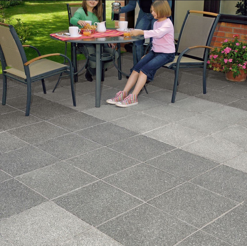 Marshalls Argent Paving Dark Installed