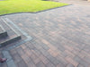 Marshalls Driveline Noca Coarse in a brindle colour installaed on a driveway.
