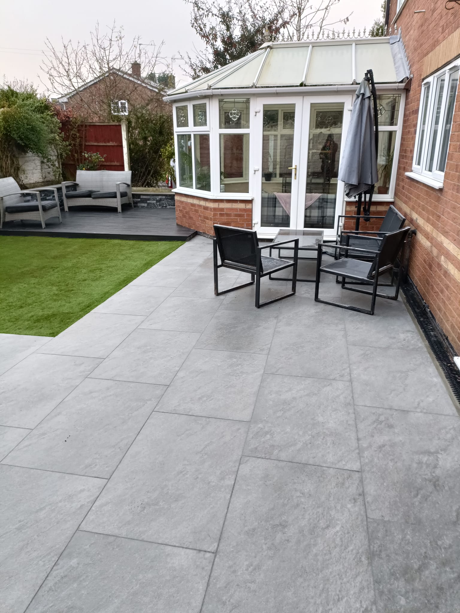 Shadow Grey Porcelain Paving Paving Online
