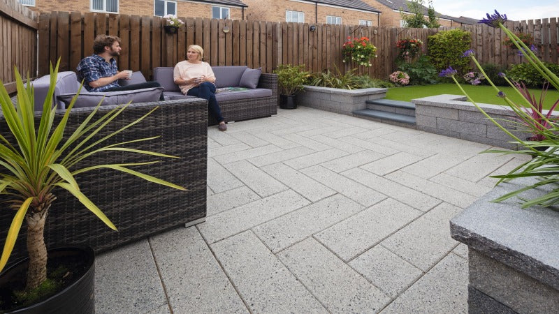 Argent Smooth Paving by Marshalls Marshalls