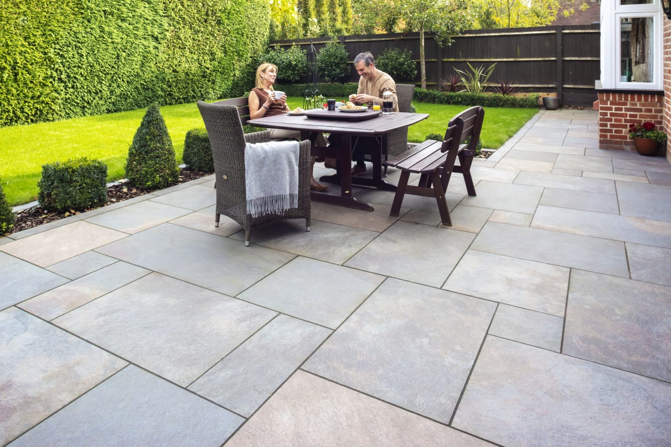 Symphony Natural Porcelain Paving by Marshalls Paving Online